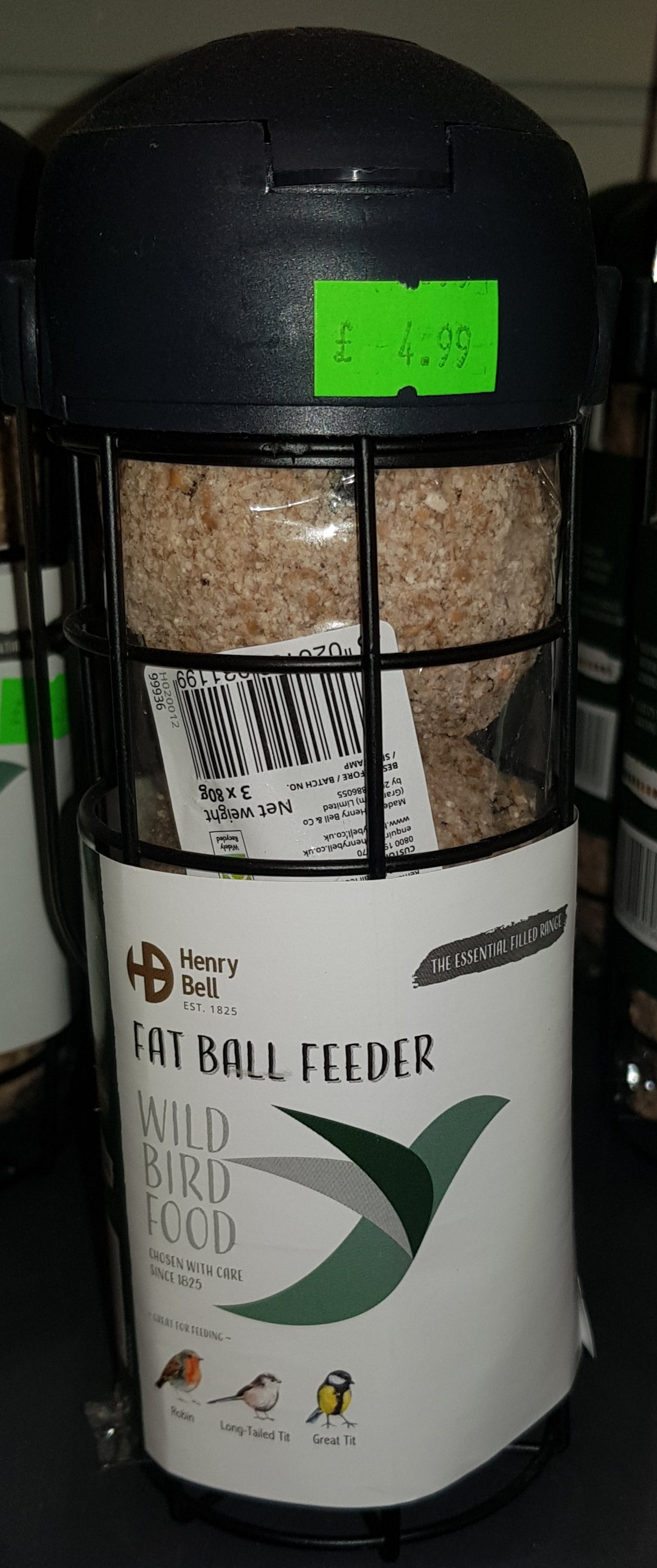 Fat Ball Feeder (Filled)