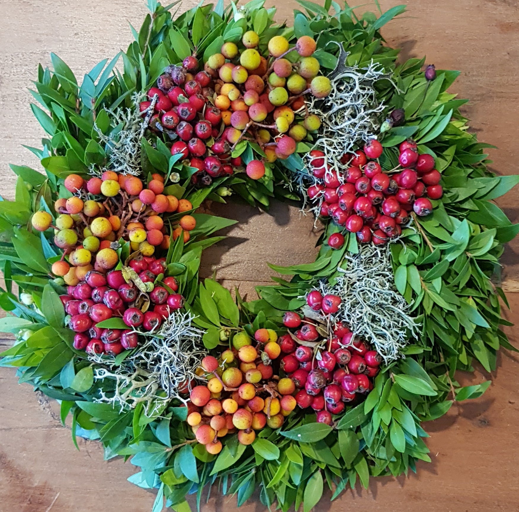 Turkish Wreath - Berries, Fruits and Foliage - 26cm (10")